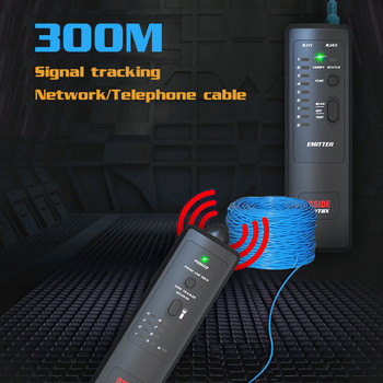 BSIDE FWT8X Анти-смущения Детектор за проследяване на мрежови кабели RJ11 RJ45 LAN Ethernet Тестер за телефонни кабели Telecom Electrified Work