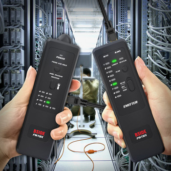 BSIDE FWT8X Ανιχνευτής καλωδίου δικτύου κατά των παρεμβολών RJ11 RJ45 LAN Ethernet Δοκιμαστής καλωδίων τηλεφώνου Telecom Electrified Work
