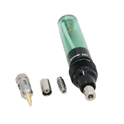 Bezvadu 4 IN 1 Butāna gāzes lodāmurs 3IN1 gāzes pūtēja lodlampa pūšamā pildspalva degļa sildīšanas metināšanas rīks 1300 Celsija Butāna lodēšanas rīks