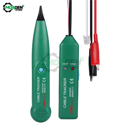 2 Cable Tracker Tester Line Ανιχνευτής LAN UTP STP Τηλεφωνικός ανιχνευτής καλωδίων Τοποθεσία σημείο διακοπής διάγνωση Tone MS681