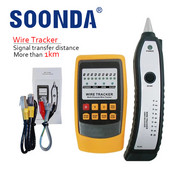 1Km jelátviteli távolság Vezetékkövető Diagnosztikai kábel Hálózati Rendszer Hálózati technikus Vonalkereső Nyomkövető