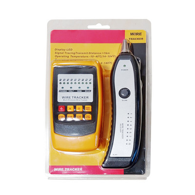 1Km jelátviteli távolság Vezetékkövető Diagnosztikai kábel Hálózati Rendszer Hálózati technikus Vonalkereső Nyomkövető