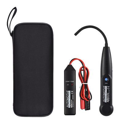 KKmoon MY6814/MY6813 Automobilski kabel Tracer Ton Generator i komplet sondi Prekidna točka žice Kratki spoj Tragač telefonske linije