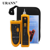 URANNi multifunktsionaalne kaabli tester juhtmejälgija detektori jooneotsija juhtmejälgija jälgija võrgu RJ11 RJ45 tester