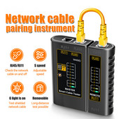 ANENG tinklo kabelių testeris M469D RJ45 RJ11 LAN kabelio tinklo laidų linijos ieškiklis Daugiafunkcinis valdymo elementų tikrinimo įrankis