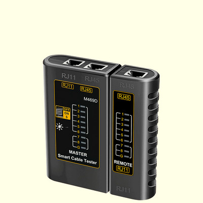 ANENG tinklo kabelių testeris M469D RJ45 RJ11 LAN kabelio tinklo laidų linijos ieškiklis Daugiafunkcinis valdymo elementų tikrinimo įrankis