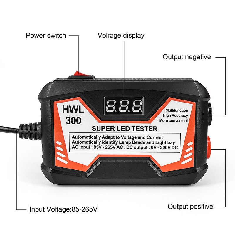 Tester de tensiune Televizor pentru iluminare din spate Benzi LED Instrument de testare a mărgelelor Tester pentru benzi de lampă multifuncțională Instrumente de măsurare cu afișaj digital