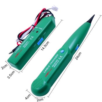 MS6812 Cable Tracker Tester Επαγγελματικός ανιχνευτής LAN γραμμής UTP STP Τηλεφωνικός ανιχνευτής καλωδίων Τοποθεσία σημείο διακοπής Τόνος διάγνωσης