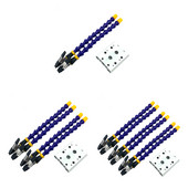 Litavimo stotis su 2/4/6 vnt lanksčiomis rankenomis litavimo geležies laikiklis PCB suvirinimo taisymo trečiosios rankos įrankis