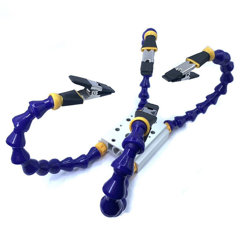 2-6 brațe 25CM Toolour clemă de masă pentru lipire mâna de ajutor Instrument de lipit Stație de lipit Instrument de reparare de sudare Instrument de fier de reparare