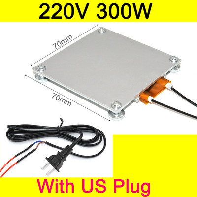 HD 600W/300W Θέρμανση Συγκόλληση 220V 260 Degree Chip Αλουμίνιο Desoldering BGA led λαμπτήρας Station PTC Split Plate LED Remover