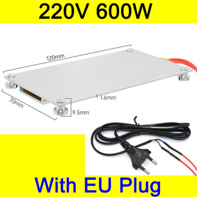 HD 600W/300W Θέρμανση Συγκόλληση 220V 260 Degree Chip Αλουμίνιο Desoldering BGA led λαμπτήρας Station PTC Split Plate LED Remover