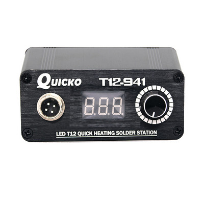 Mini nešiojama T12-942 litavimo stotis OLED T12 greito šildymo nuolatinės srovės versija Elektrinė lygintuvas T12 lituoklio antgaliai suvirinimo įrankiai
