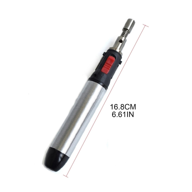 Rašiklio formos lituoklis dujinis lituoklis HT-1937 belaidis 26 ml, skirtas suvirinimo elektroninei priežiūrai.