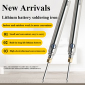 5V 15W prijenosno lemilo za punjenje s četiri brzine, podesivo s poklopcem, mini novi tip c priključak za bežično lemilo