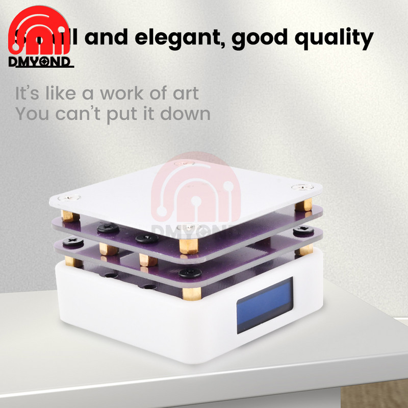 MHP30 Mini placă fierbinte PCB SMD Lipire Pro Instrument de încălzire Afișaj OLED de volum portabil Instrumente de reparare cu LED-uri pentru lampă de culoare adevărată