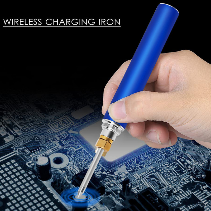 Vezeték nélküli töltés elektromos forrasztópáka ón forrasztópáka USB gyorstöltés 4 hőmérséklet állítható mikroelektronika javítás hegesztés