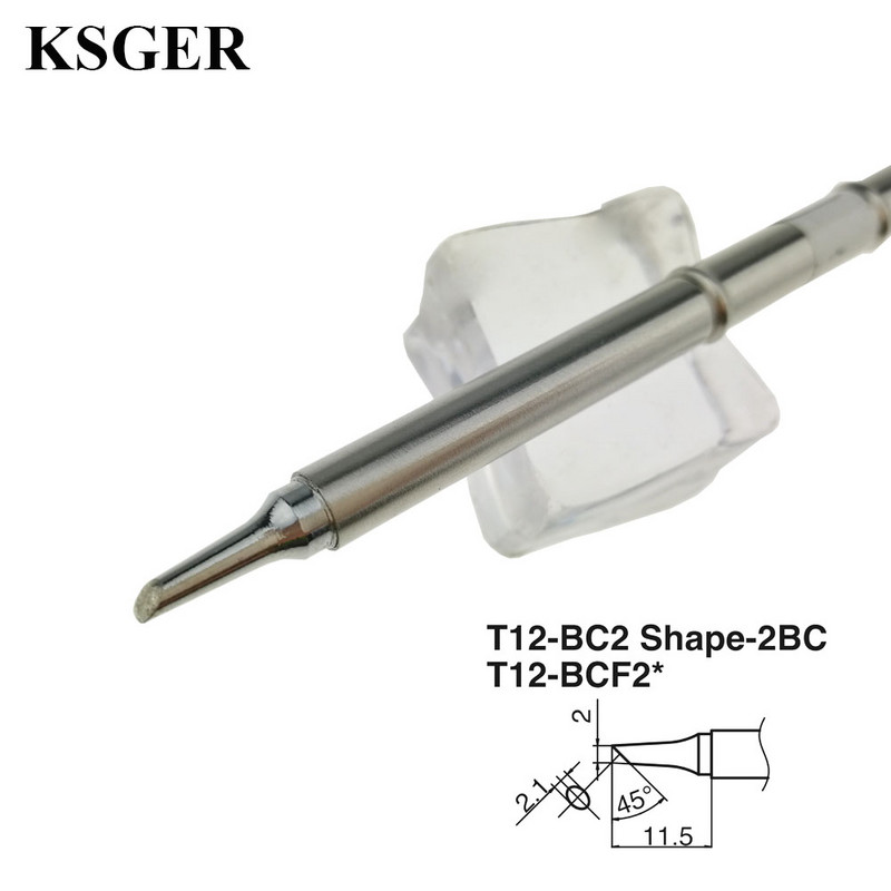 T12-BCF2 elektroonilised jootekolbi otsikud 220v 70W jootetööriistad pliivaba FX-951 FX-952 FX-950 keevituskolb otsik FM2028 käepide