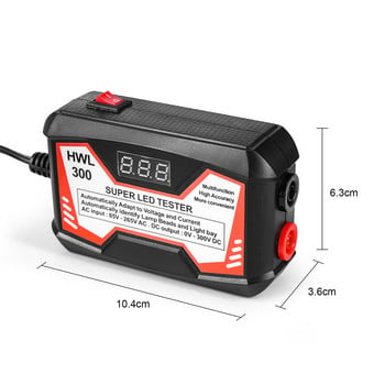 LED тестер Тестер за подсветка на LED телевизор 0-300V Автоматична настройка Многофункционални LED ленти Мъниста Тестови инструменти Измервателни инструменти