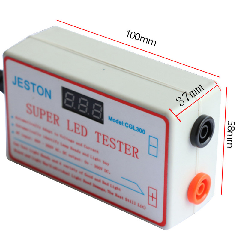 LED lempos ir televizoriaus apšvietimo testeris Daugiafunkcis LED juostelės karoliukai bandymo įrankis matavimo prietaisai NAUJAS LED testeris 0-300V išvestis