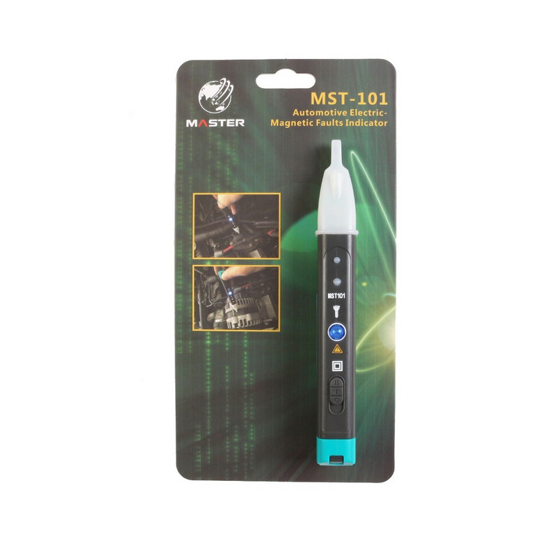 MST-101 autóipari elektromos-mágneses hibajelző tesztelő toll autó gyújtásrendszer diagnosztikai eszköz autó hibaérzékelő hangjelző