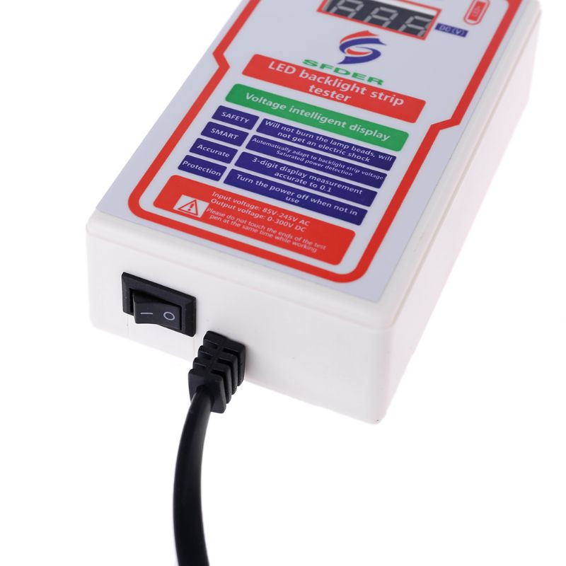 1Σετ 0-300V Έξοδος LED τηλεόραση LCD Τηλεόραση οπίσθιου φωτισμού LED Λωρίδες LED Εργαλείο επισκευής δοκιμής λαμπτήρων ΕΕ/ΗΠΑ Βύσμα E5BE