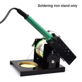 Όλη η μεταλλική βάση σφουγγαριού Βάση συγκόλλησης σύρμα από κασσίτερο DIY Professional Multifunctional Soldering Iron Stand Soldering Stand