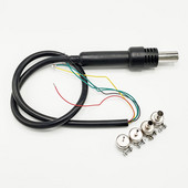 Universal 850 850B 852D 990A, λαβή πιστολιού θερμού αέρα, ψηφιακή βάση αποκόλλησης οθόνης 3 συρμάτων 5 συρμάτων
