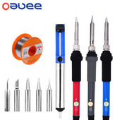 Mini forrasztópáka hőmérséklete állítható elektromos forrasztópáka átdolgozó állomás fogantyú hő ceruza hegesztő javító szerszámkészlet 60 W