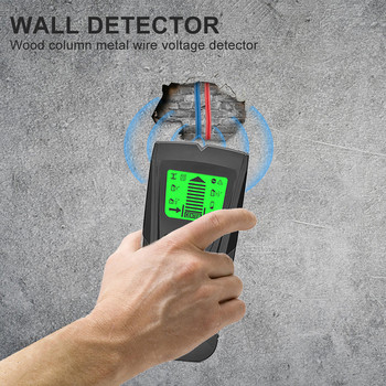 Детектор за метална дървесина 3 в 1 Търсач на шпилки LCD екран Сензор за прецизно позициониране на шпилки Инструменти за измерване на дебелината Скенер за стенни греди