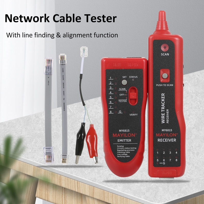 MY6816/MY6815 võrgukaabli tester digitaalse signaali leidja segamisvastane müravaba koormatud liiniotsija koos liiniotsingu funktsiooniga