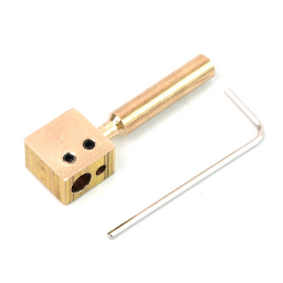 RL-067 Mini masă fierbinte din cupru pur Platformă universală de lipit cu microîncălzire Dezasamblare rapidă pentru cap de fier de lipit T12/936/210