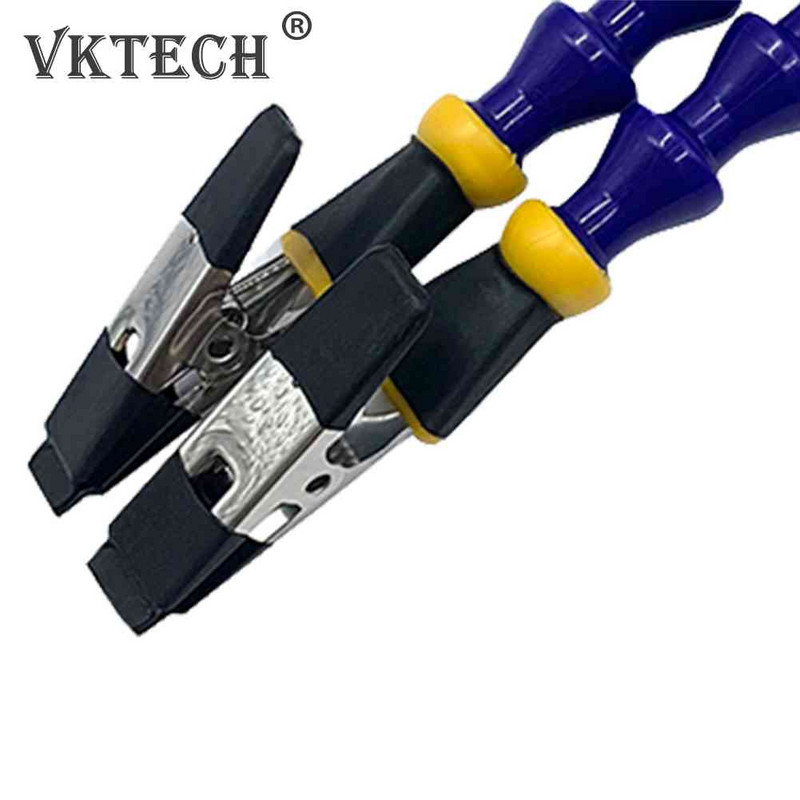 1/2/3/gab Sola skrūvspīles galda skavas lodēšanas stacija ar 3 elastīgām svirām lodāmura turētāju PCB metināšanas remonta trešais rokas rīks