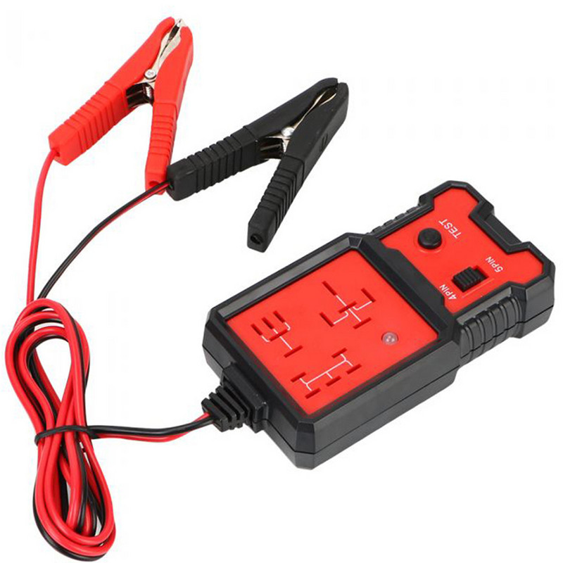 BJ-707 automobilių relės testeris 12V universalus elektroninis automobilių grandinės testeris, detektorius, akumuliatoriaus testeris, nešiojami remonto įrankiai