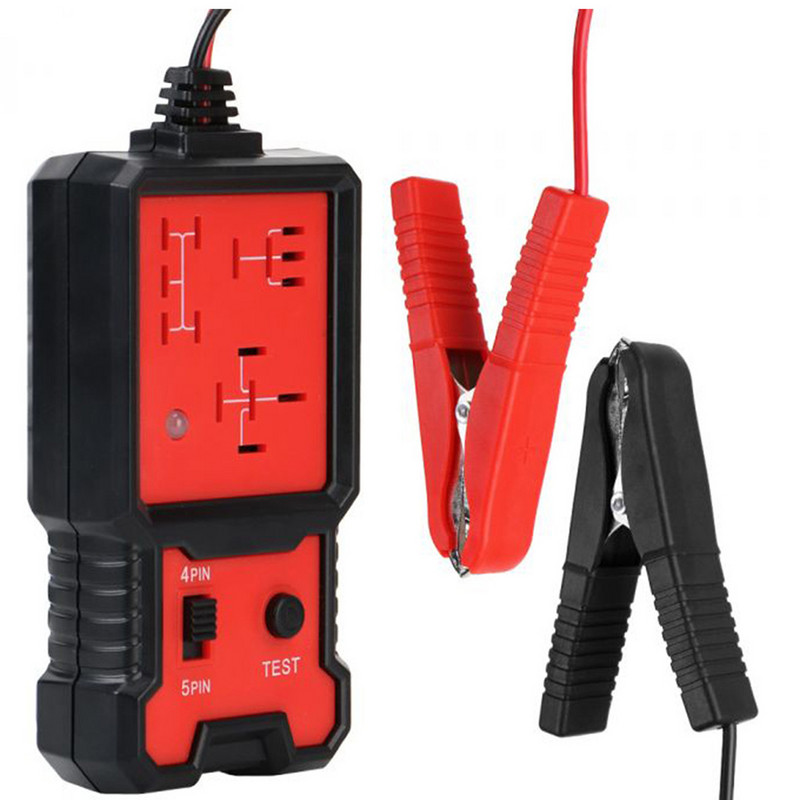 BJ-707 automobilių relės testeris 12V universalus elektroninis automobilių grandinės testeris, detektorius, akumuliatoriaus testeris, nešiojami remonto įrankiai