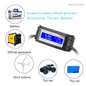 HTRC 60V 200A Power Analyzer Line 8 High-Precision Electric Energy Meter Voltage Ampere Meter Πολυλειτουργικός αναλυτής ισχύος Νέο