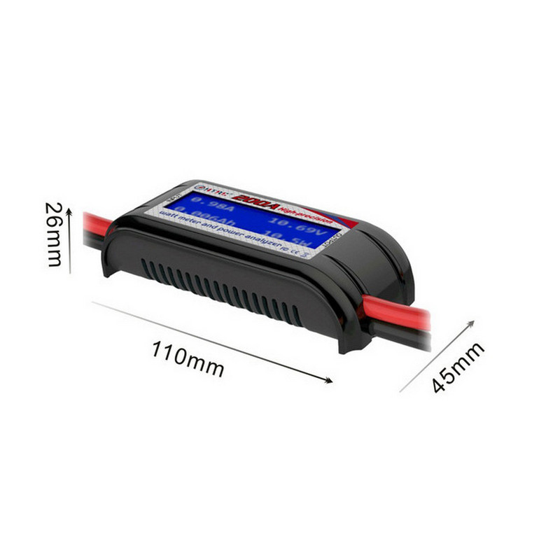 HTRC 60V 200A Power Analyzer Line 8 High-Precision Electric Energy Meter Voltage Ampere Meter Πολυλειτουργικός αναλυτής ισχύος Νέο
