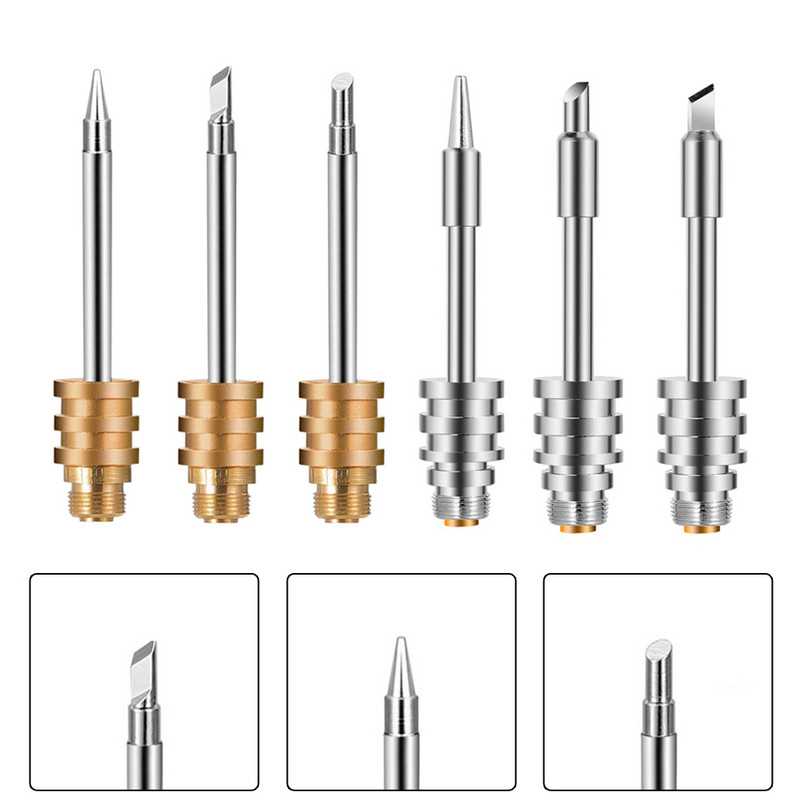 510 Interfeiss 30W Lodāmura uzgalis USB metināšanas uzgaļi Piederumi Daļas B/C/K Tips 51mm Lodāmura uzgaļa garums Lodāmurs