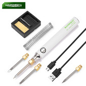 8W USB lemilica Set podesive temperature Keramička jezgra Grijanje Prijenosni kućni alati za popravak lemljenja