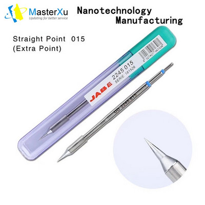 MasterXu JABE UD 1200 uzgaļi UD-1200 lodēšanas stacijas uzgalis, asas izliekuma asmeņi lēciena vadam Home Button Repair Face ID Flex remonts