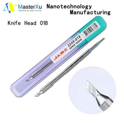 MasterXu JABE UD 1200 uzgaļi UD-1200 lodēšanas stacijas uzgalis, asas izliekuma asmeņi lēciena vadam Home Button Repair Face ID Flex remonts