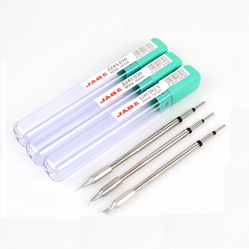 MasterXu JABE UD 1200 uzgaļi UD-1200 lodēšanas stacijas uzgalis, asas izliekuma asmeņi lēciena vadam Home Button Repair Face ID Flex remonts