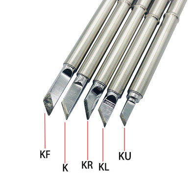 T12 K serijos lituoklio antgaliai T12 serijos lituoklio antgaliai, skirti Hakko FX951 STC IR STM32 OLED elektriniam lituokliui