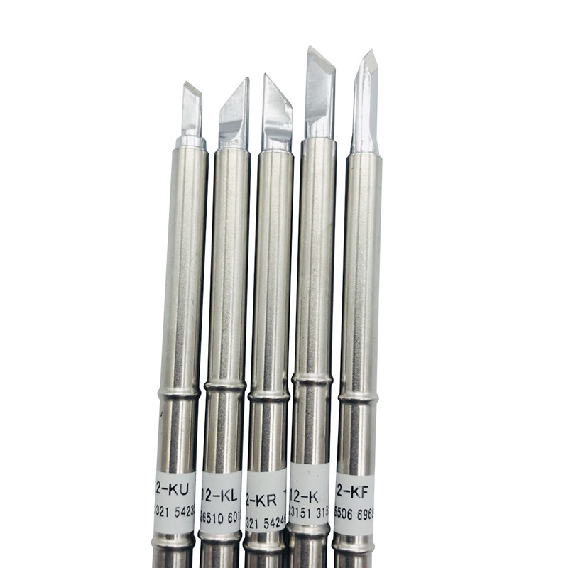 T12 K sērijas lodāmura uzgaļi T12 sērijas lodāmura uzgaļi priekš Hakko FX951 STC UN STM32 OLED elektriskā lodāmura