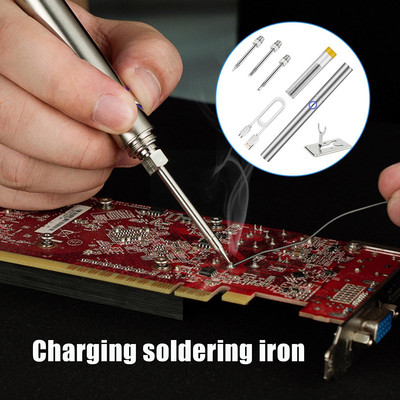 5v 15w Lemilo za bežično punjenje Usb Brzo punjivo 380°c Lemljenje Alat za zavarivanje Mikroelektronika Prijenosno glačalo R I7z9