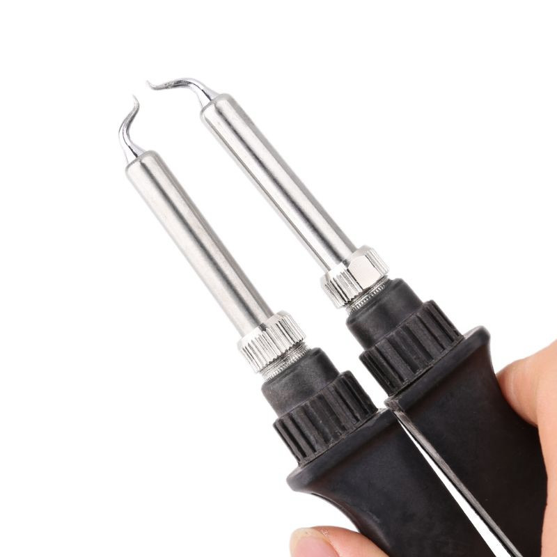 902 Esd Smd Dvigubas lituoklis pincetas, rankenos spaustukas šildymo replė Litavimo stoties priedai -Kb