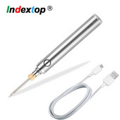 Vezeték nélküli töltés elektromos forrasztópáka ón forrasztópáka USB gyorstöltés hordozható mikroelektronikai javító hegesztőszerszámok