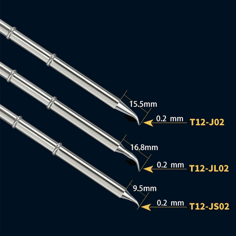 T12 elektromos forrasztópáka hegyű forrasztóállomás készletek Réz ólommentes hegesztőeszköz Fx951 Rework Station hegesztőpadhoz