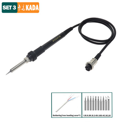 5 skylių litavimo stotelės geležinė rankena, skirta KADA 889.2009D+.858D+.858D++.8892D.858D+2.8582D+. 850VD+.852AD+.852.852D.852D+.936D