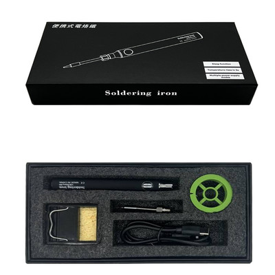 Φορητό κολλητήρι εργαλειοθήκη USB 5V 8W Ηλεκτρική Επαναφορτιζόμενη και Ρύθμιση Θερμοκρασίας Εξοπλισμός Συγκόλλησης